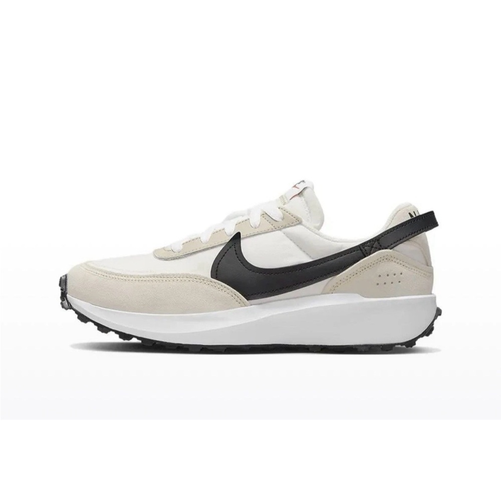 Nike Women's Waffle Debut Casual Running Work out Shoe Black White DH9523-102
